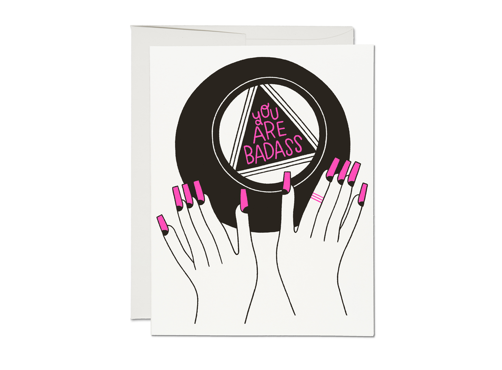 Magic 8 Ball Card Dots Loops