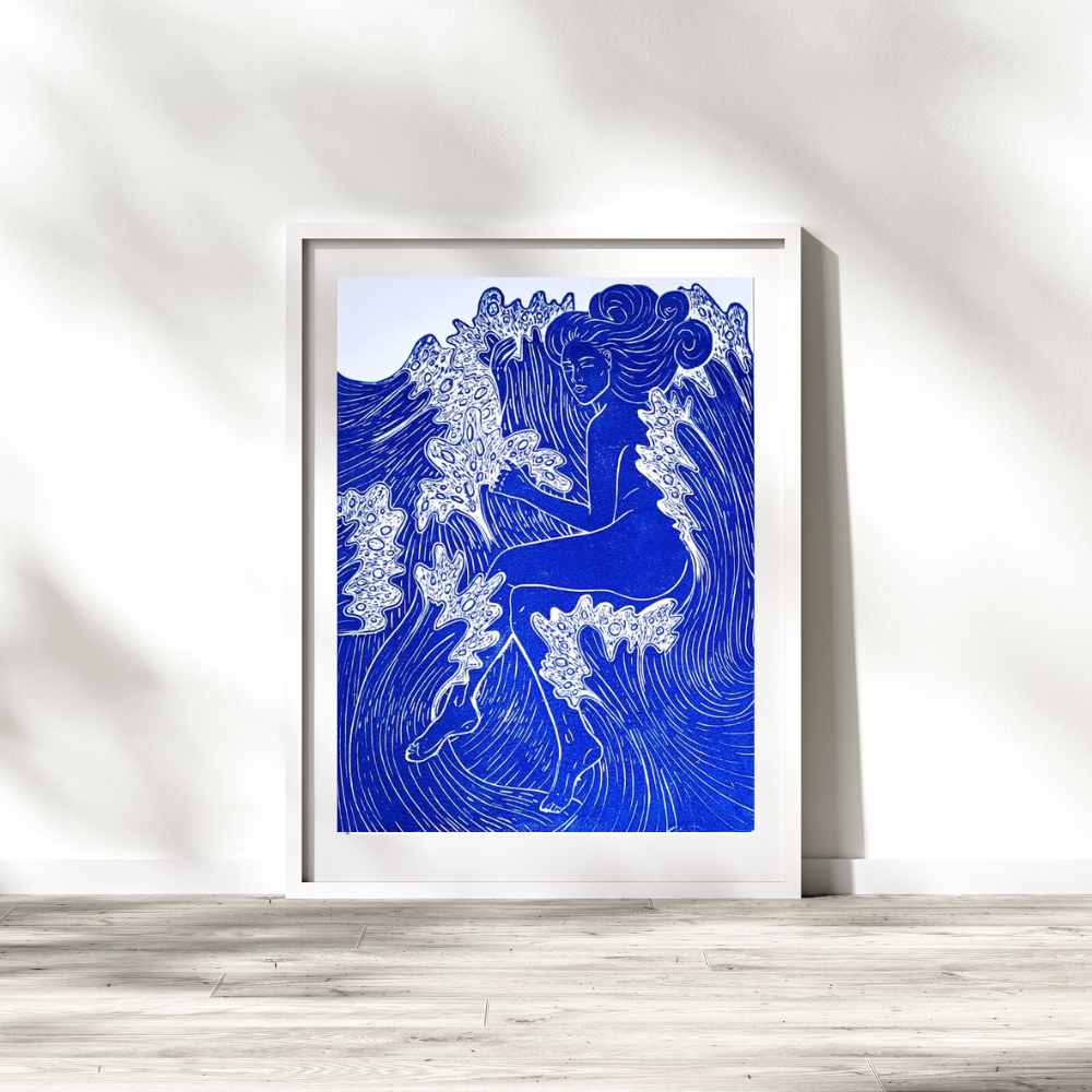 LINOCut Print Dots & Loops