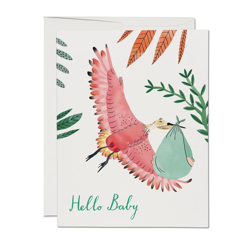 Greeting Cards - Stork Card