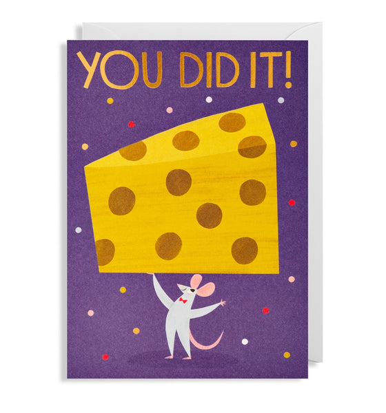 Greeting Cards - You Did It Card