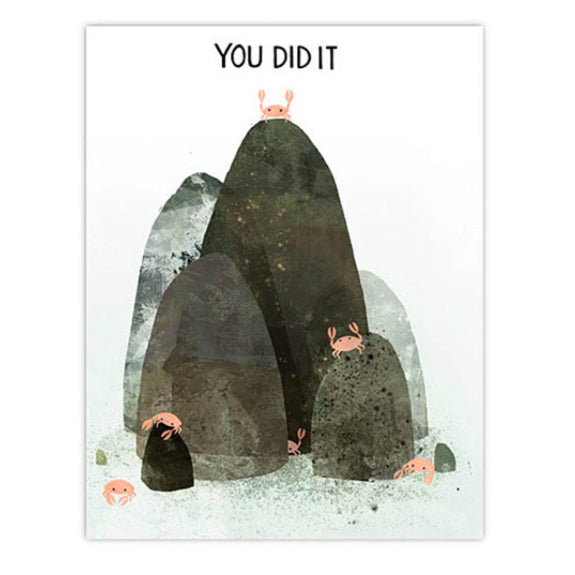 Greeting Cards - You Did It Card