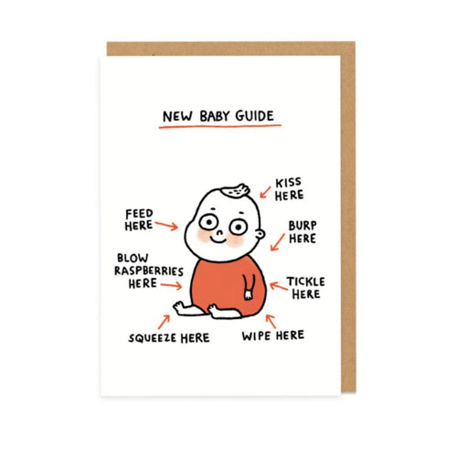 Stationery - New Baby Guide Card